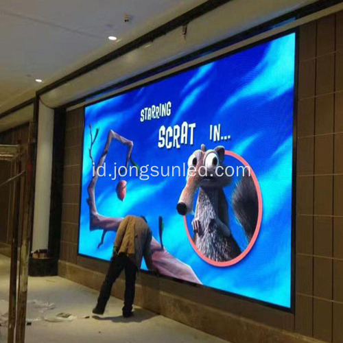 P4P3 Indoor LED Display Screen Board Besi Dalam Ruangan